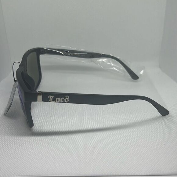 Locs Mens Hardcore Mirrored Sunglasses - Picture 2 of 3